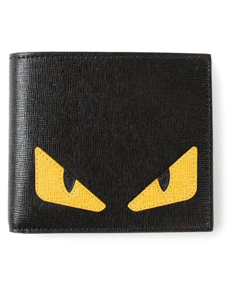 ssense fendi men's black bag bugs wallet|Fendi: Black 'FF' Bag Bugs Wallet .